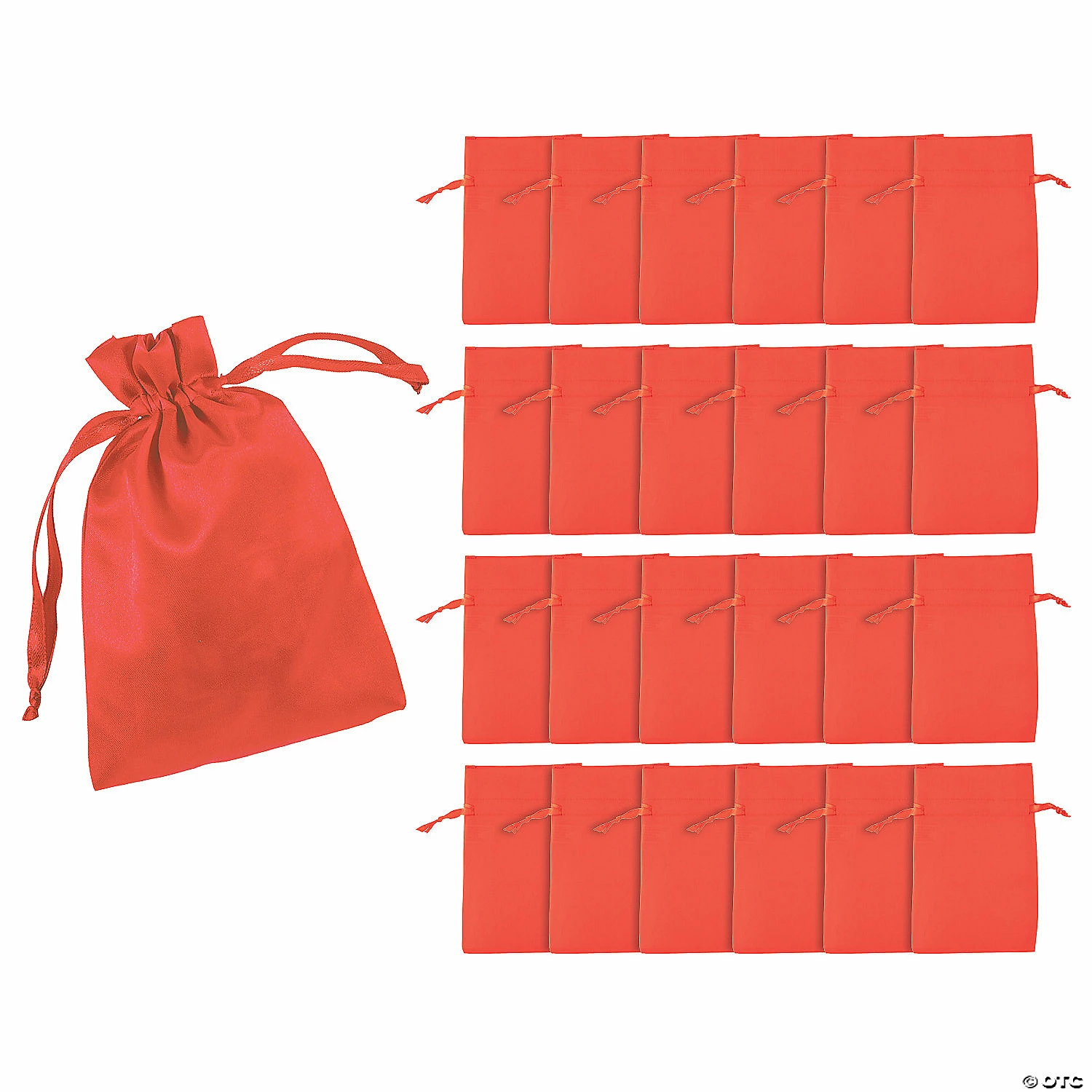 Budget ๐คฉ Mini Satin Drawstring Bags - 24 Pc. ๐