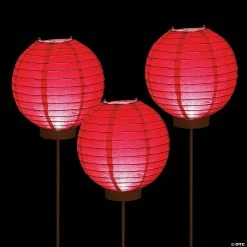 Cheapest 🛒 Light-Up Paper Lantern Balloons - 3 Pc. 😉