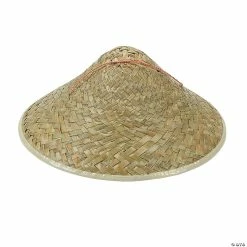 Outlet ๐ Adult Straw Conical Hats - 12 Pc. โ๏ธ
