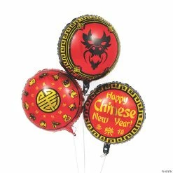Buy ⌛ Chinese New Year 18" Mylar Balloons - 3 Pc. ⌛