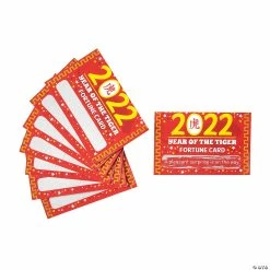 Wholesale 👏 Chinese New Year 2022 Year of the Tiger Scratch Game 😀
