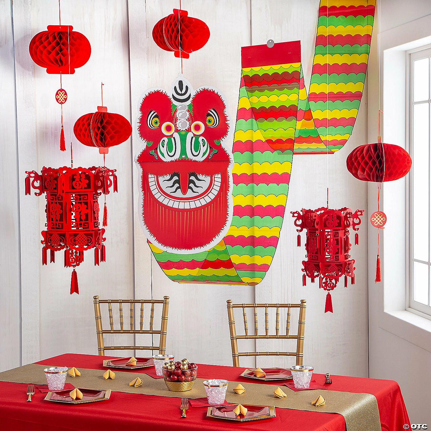 Brand new 💯 Chinese New Year Hanging Decorations Kit - 7 Pc. 👍 - Image 3
