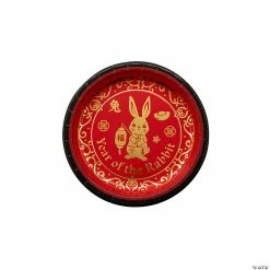 Wholesale 🥰 Chinese New Year of the Rabbit Dessert Plates - 8 Pc. 🛒