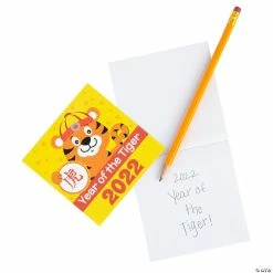 Wholesale 💯 Chinese New Year of the Tiger Notepads – 24 Pc. ⭐