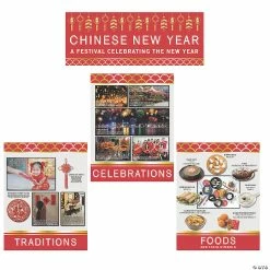 Hot Sale 🧨 Chinese New Year Poster Set - 4 Pc. 🌟