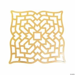 Coupon 🧨 Gold Foil Placemats - 24 Pc. 🎁