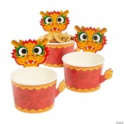 Discount 🌟 Lunar New Year Chinese Dragon Snack Cups - 12 Pc. ⌛