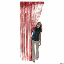 Promo 💯 Metallic Fringe Door Curtains ⭐