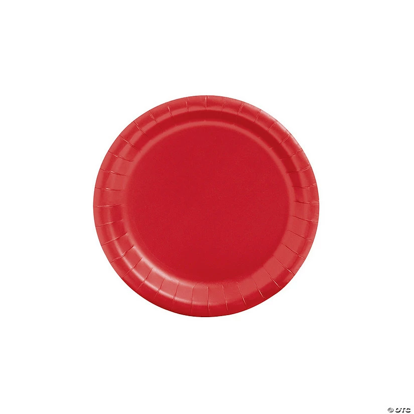 Hot Sale ๐ฏ Round Paper Dessert Plates - 24 Ct. ๐